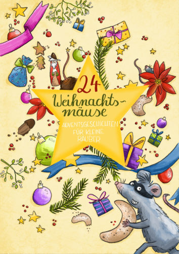 Steffi Abt-Seitzer - Cover - Weihnachtsmäuse - Illustrator Ulm Augsburg für Kinder